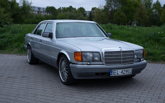 Mercedes-Benz Klasa S cena 39900 przebieg: 310000, rok produkcji 1989 z Łódź małe 781